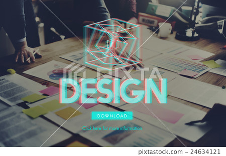 3D Three Dimensional Futuristic Display Modern Concept 3D Three Dimensional Futuristic Display Modern Concept 24634121