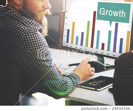Growth Progress Development Icon Concept 24634194