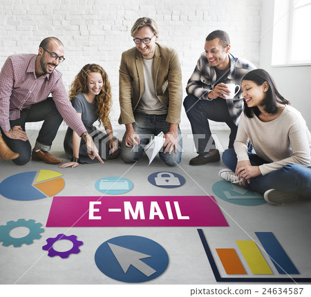 E-Mail Communication Connection Internet Concept E-Mail Communication Connection Internet Concept 24634587
