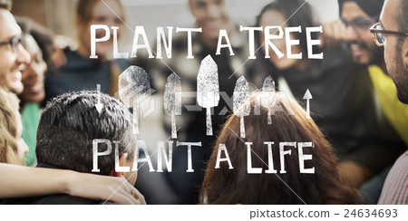 Earth Day Ecology Save Earth Concept 24634693