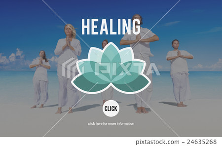 Healing Therapy Wellbeing Wellness Concept 24635268