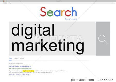 Digital Marketing Commercial Advertisement Social Concept Digital Marketing Commercial Advertisement Social Concept 24636287