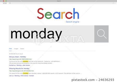 Monday Agenda Day Workday Calender Concept Monday Agenda Day Workday Calender Concept 24636293