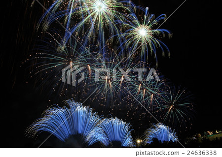 Night sky competition - Furukawa fireworks festival 24636338