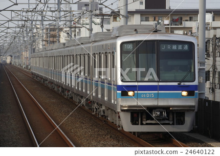 T Tokyo Metro Tozai Line 05 Train B Osamu Stock Photo