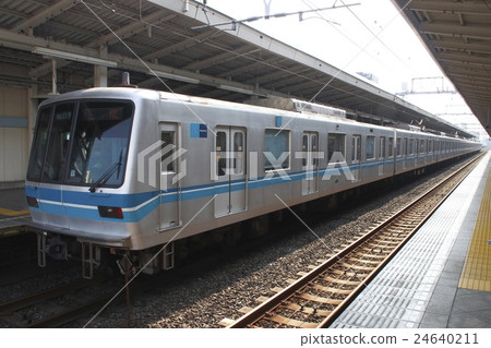 T Tokyo Metro Tozai Line 05 Series Stock Photo