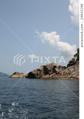 scenic views of the coastline of archipelago  24643199