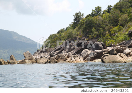 scenic views of the coastline of archipelago 24643201