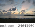 Iriomote Island, the moon is beach beach sunset 24643960