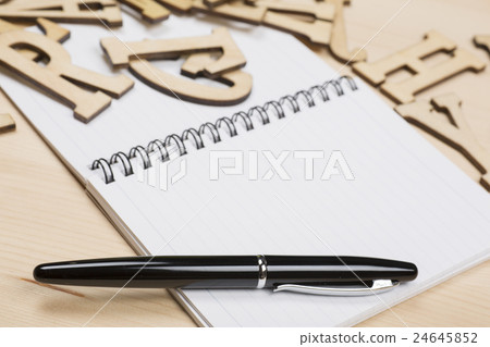 Notes and blank paper Notes and blank paper 24645852