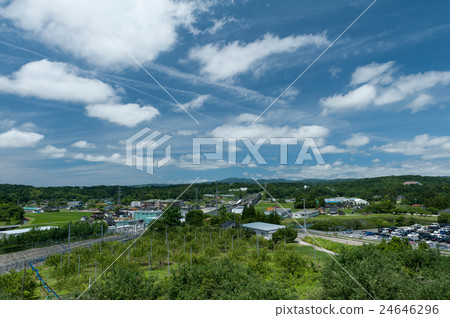 Hill Park where you can see the Shinkansen Hill Park where you can see the Shinkansen 24646296