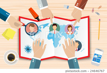 Human resources management concept, Human resources management concept, 24646767