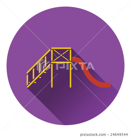Children's slide icon 24649544