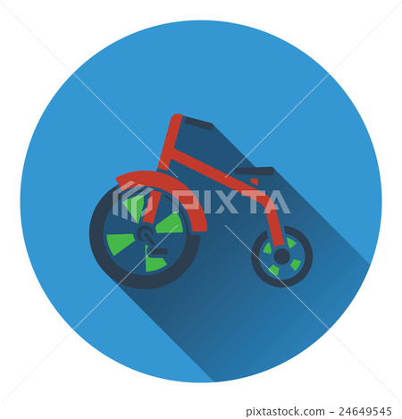 Baby trike icon 24649545