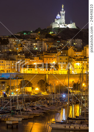 Marseille France night Marseille France night 24649810
