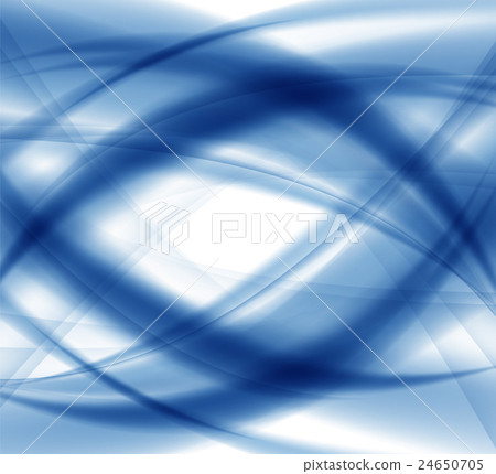 Abstract Blue Wave Set on Transparent Background Abstract Blue Wave Set on Transparent Background 24650705
