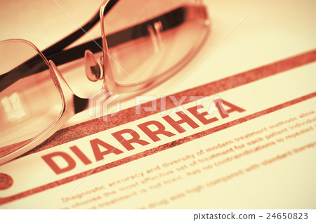 Diagnosis - Diarrhea. Medical Concept. 3D Diagnosis - Diarrhea. Medical Concept. 3D 24650823