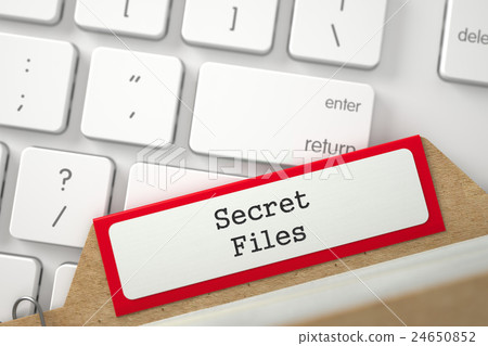 Archive Bookmarks of Card Index with Secret Files 24650852