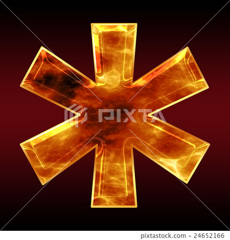 Colorful 3D font on dark background: punctuation (high resolution 3D CG rendering ∕ coloring illustration) 24652166