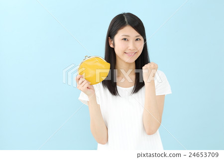 Money · Young lady Money · Young lady 24653709