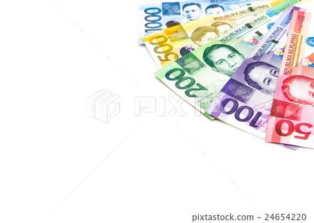 Piso currency of Philippine. 24654220