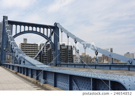 Kiyosu Bridge over the Sumida River Kiyosu Bridge over the Sumida River 24654852