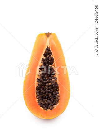 Fresh and tasty papaya Fresh and tasty papaya 24655459