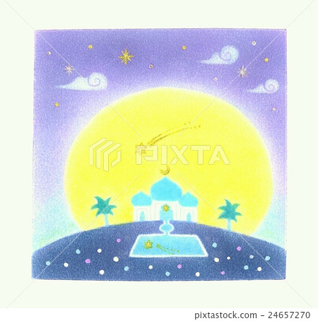 月亮和清真寺 月亮和清真寺 24657270