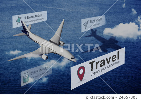 Travel Destination Journey Vacation Trip Concept 24657303
