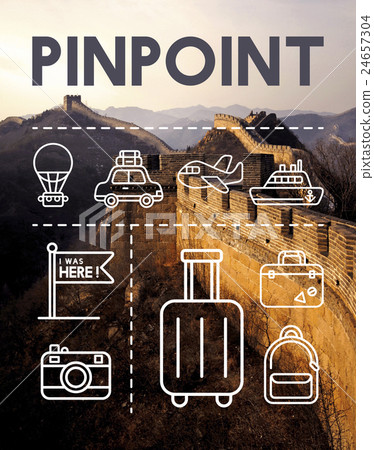 Location Mapping Journey Navigation Concept Location Mapping Journey Navigation Concept 24657304