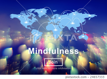 Mindfulness Spiritual Stress Conscious Focus Concept 24657333