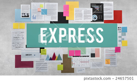 Express Pretty Happiness Surprise Funny Energy Concept Express Pretty Happiness Surprise Funny Energy Concept 24657501