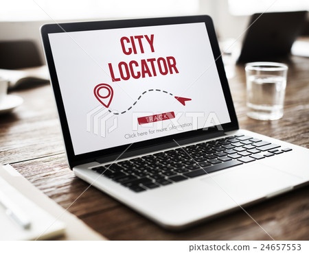 Navigation GPS City Locator Explore Concept 24657553