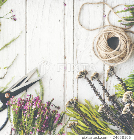 Floral Florist Flower Adorable Style Bouquet Bloom Concept 24658106