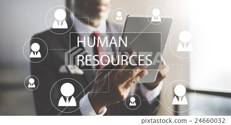 Human Resources Business Profession Graphic Concept Human Resources Business Profession Graphic Concept 24660032