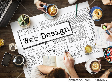 Design Website Create Template Layout Concept Design Website Create Template Layout Concept 24660779