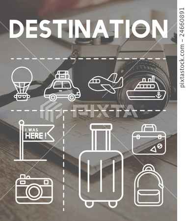 Location Mapping Journey Navigation Concept Location Mapping Journey Navigation Concept 24660891