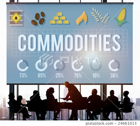 Commodities Demand Distribution Economy Concept 24661013
