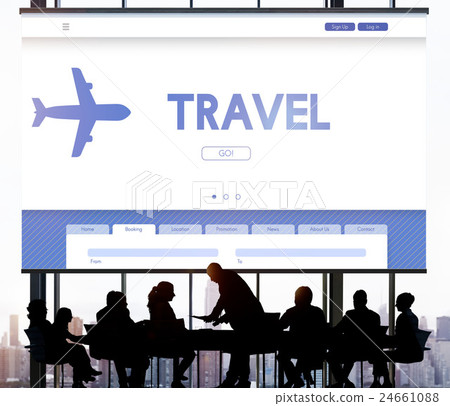 Travel Tour Vacation Holidays Transportation Concept 24661088