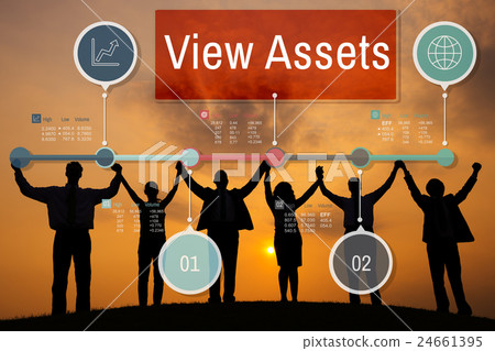 View Assets Savings Investment Value Concept View Assets Savings Investment Value Concept 24661395