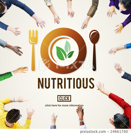 Nutritious Healthy Natural Food Lifestyle Concept 24661780