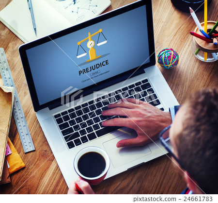 Partiality Prejudice Unfairness Help Victims Bias Concept 24661783