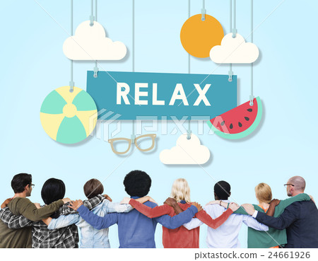 Beach Summer Time Vacation Sea & Sun Concept 24661926