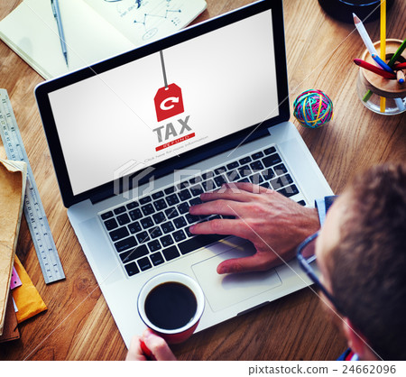 Tax Refund Income Paying Revenue Statement Pay Concept Tax Refund Income Paying Revenue Statement Pay Concept 24662096