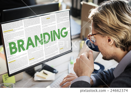 Branding Advertising Marketing Profile Label Concept Branding Advertising Marketing Profile Label Concept 24662374