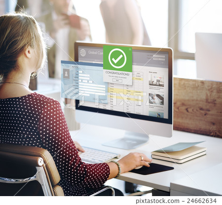 Register Enter Membership Sign-in Socialize Concept 24662634