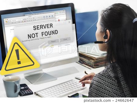 Server Not Found Error Inaccessible Concept Server Not Found Error Inaccessible Concept 24662647
