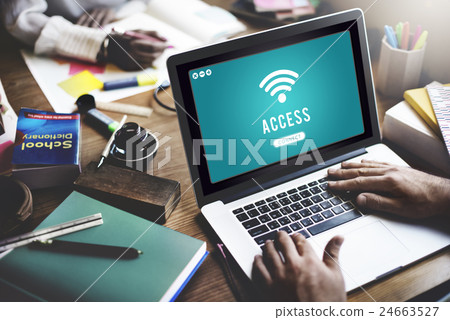 Internet Wifi Connection Access Hotspot Internet Wifi Connection Access Hotspot 24663527
