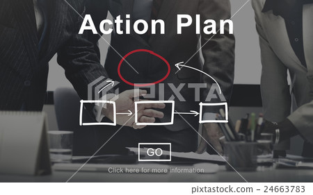 Action Plan Planning Strategy Vision Tactics Objective Concept 24663783