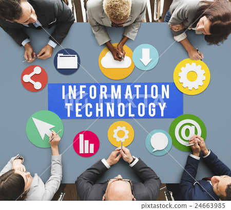 Information Technology Online Connect Network Concept Information Technology Online Connect Network Concept 24663985